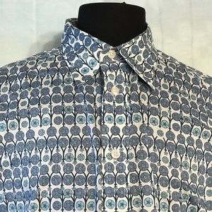 Robert Graham Button Up GEOMETRIC Shirt XL